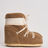 Stivale donna Icon Low in Teddy cammello 1409700 M047CAMEL MOON BOOT 