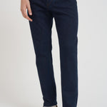 Pantalone uomo dritto in denim scuro J100007S0J12 VJ201 STONE ISLAND 