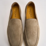 Mocassino uomo in suede beige 3413 VISONEC15 DOUCAL'S 