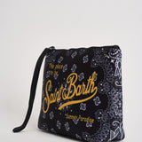 Pochette donna Aline bandana nera ALINE 03518L MC2 SAINT BARTH 