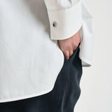 Camicia donna con pieghe bianca GWP02599 P00232310359 GOLDEN GOOSE 