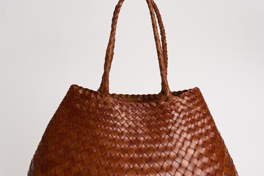 Borsa donna Santa Croce Big coccio 8892 TAN DRAGON DIFFUSION 