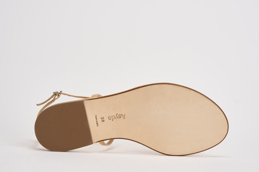 Sandalo donna Rabea oro FS0691007004 GOLD AEYDE 
