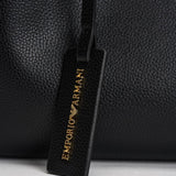 Borsa a mano donna in pelle nera EW000361 AF12103MC032 EMPORIO ARMANI 