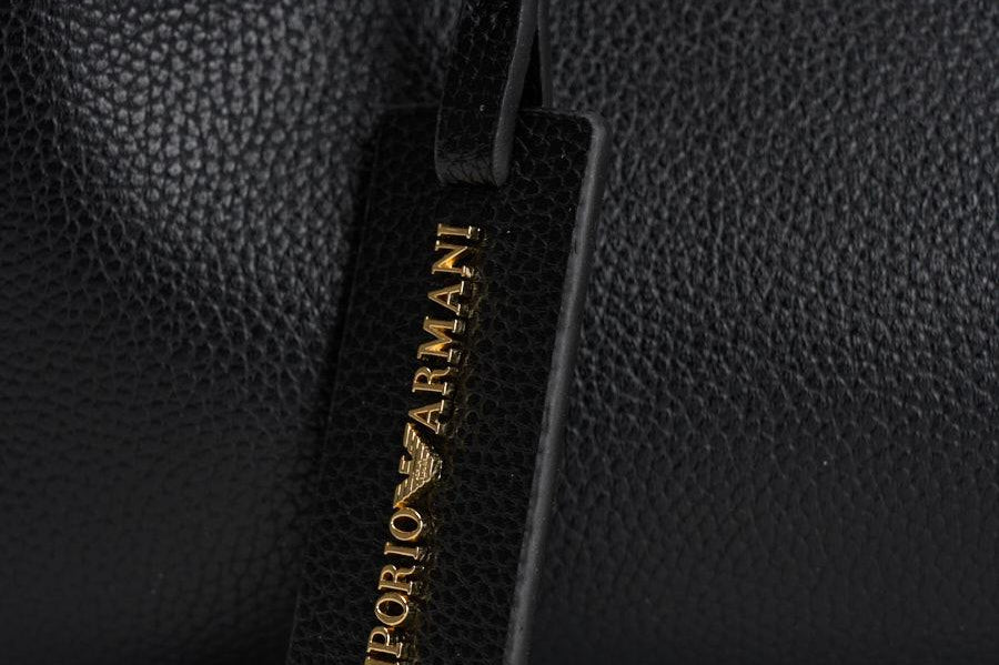Borsa a mano donna in pelle nera EW000361 AF12103MC032 EMPORIO ARMANI 