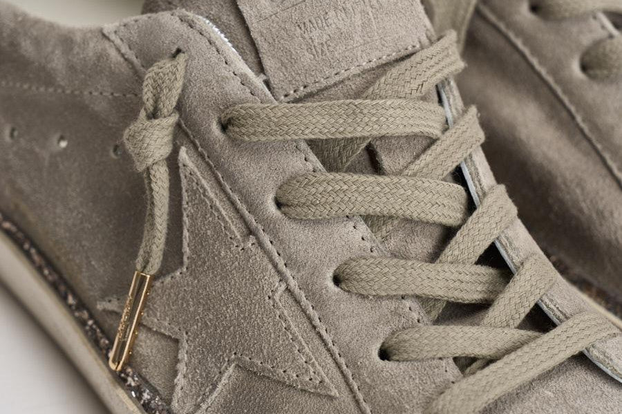 Sneakers donna Super-Star in suede grigio GWF00857 F00805915864 GOLDEN GOOSE 