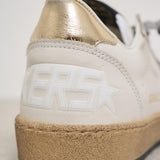 Sneakers donna Ball Star talloncino dorato GWF00117 F00078380608 GOLDEN GOOSE 