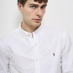 Camicia uomo Oxford bianca 710549084 006 RALPH LAUREN 