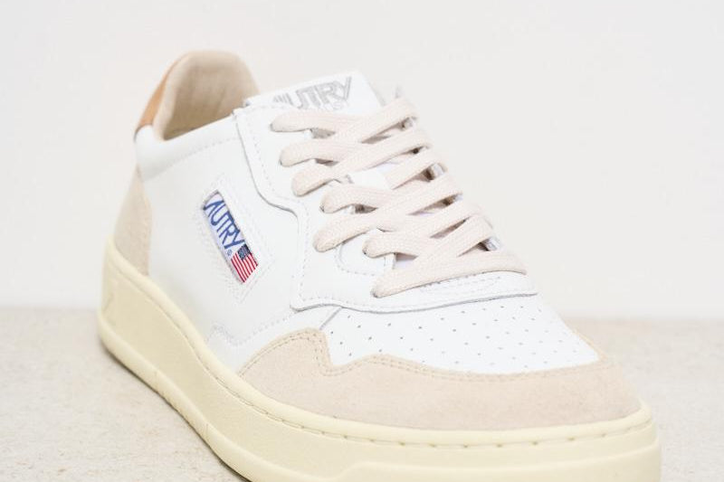 Sneakers uomo medalist low in pelle e suede AULM LS76 AUTRY 
