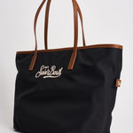 Borsa donna City media in nylon nera CB0002 00288L0018 MC2 SAINT BARTH 