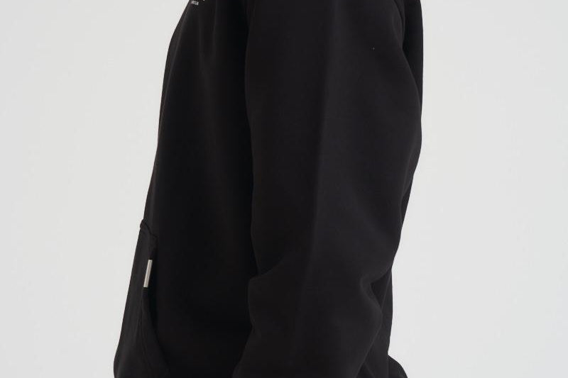 Felpa uomo con cappuccio nera OCM4113 BLACK REPRESENT 