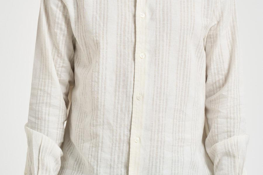 Camicia uomo Saryan x bianca M26100030 CLEARCREAM SAMSØE SAMSØE 