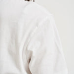 T-shirt donna girocollo bianca con ricamo EMILIE 00279L MC2 SAINT BARTH 