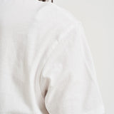 T-shirt donna girocollo bianca con ricamo EMILIE 00279L MC2 SAINT BARTH 