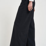 Pantalone donna gamba larga nero 26854 10BLACK RRD 