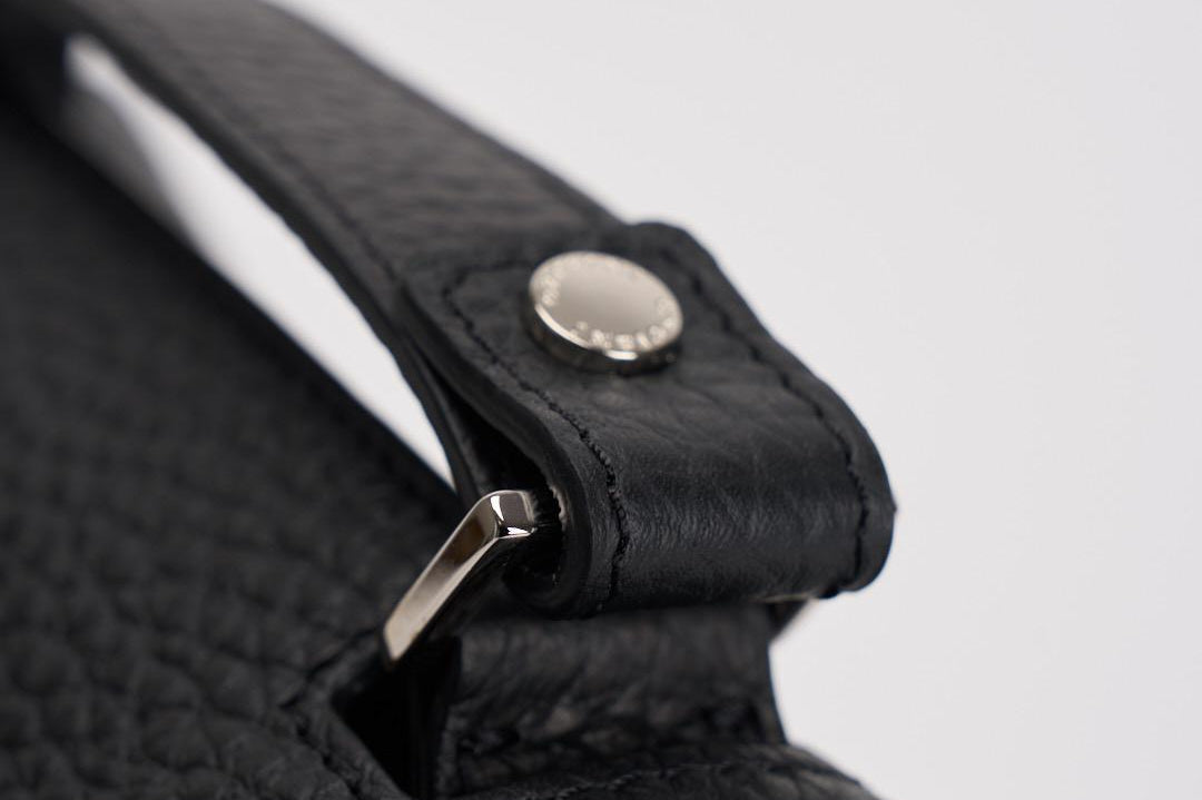 Borsa donna Sveva Soft Piccol a mano in pelle con tracolla nera B01999SOF NERO ORCIANI 