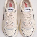 Sneakers donna Hyperway Low bianca e grigia HYLW UM10 AUTRY 