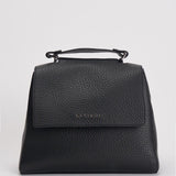 Borsa donna Sveva Soft Piccol a mano in pelle con tracolla nera B01999SOF NERO ORCIANI 