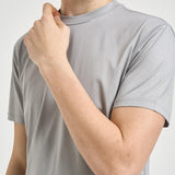 T-shirt uomo girocollo grigio chiaro SH000760 SILVER ACCADEMIE TESSILI 