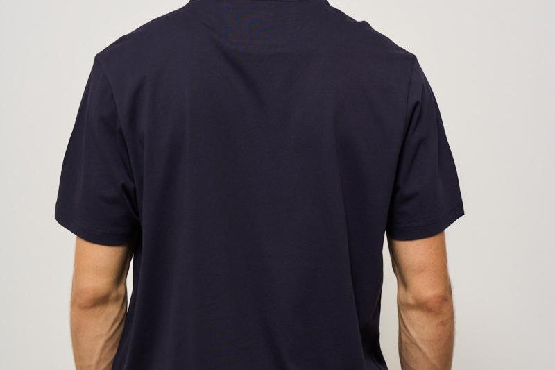 T-shirt uomo girocollo blu TS031A 888 CP COMPANY 
