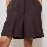 Bermuda donna marrone L5SM19 W26 LIVIANA CONTI 