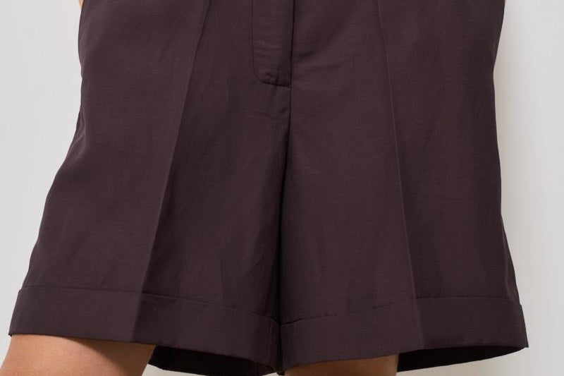 Bermuda donna marrone L5SM19 W26 LIVIANA CONTI 