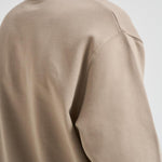 Felpa uomo girocollo tortora M00018103 ELEPHANTSKIN SAMSØE SAMSØE 