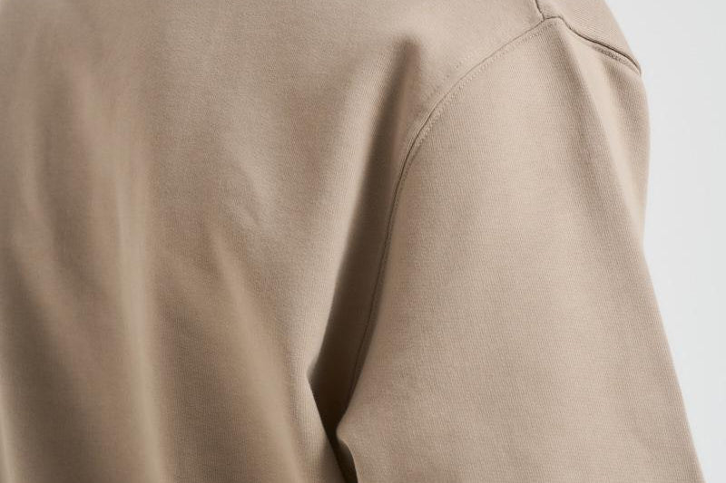 Felpa uomo girocollo tortora M00018103 ELEPHANTSKIN SAMSØE SAMSØE 