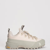 Sneakers uomo Glenclyffe bianco e grigio NF0A817B 6S41 THE NORTH FACE 