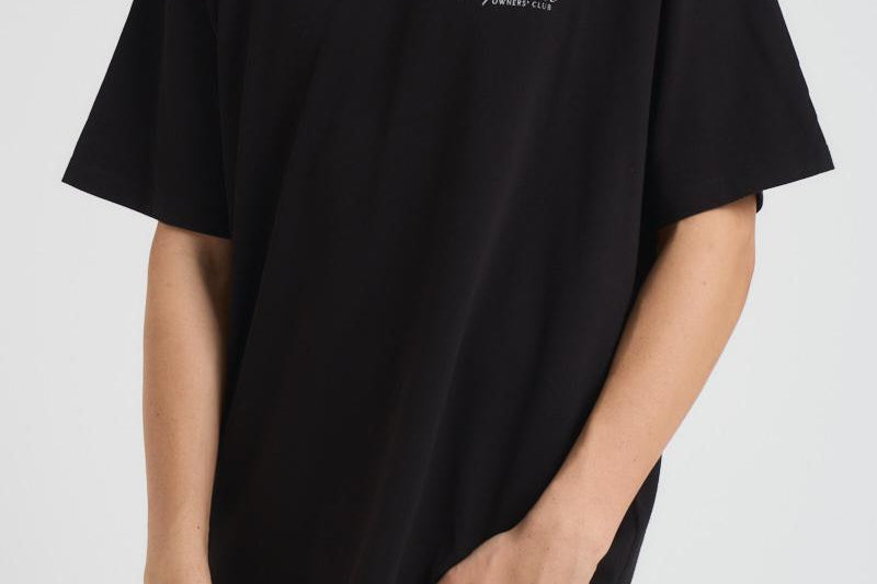 T-shirt uomo girocollo nera OCM41201 BLACK REPRESENT 