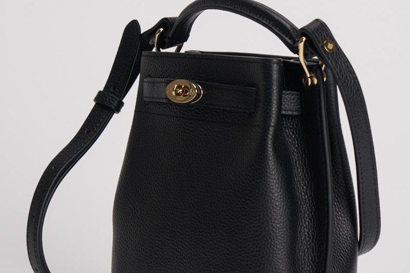 Borsa donna "Islington" bucket nera RL8803 205A100 MULBERRY 