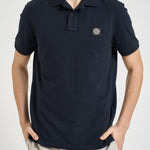 Polo uomo a manica corta blu 2200008 S0017V0020 STONE ISLAND 