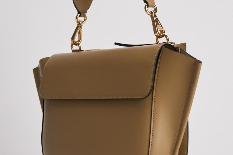 Borsa donna "Hortensia" cammello 000021 GINGERBREAD WANDLER 