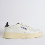 Sneakers uomo in pelle bianca con spoiler AULM LL12 AUTRY 