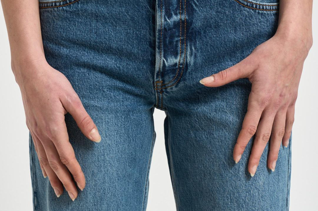 Jeans donna Hugh in denim chiaro 1134 418WHD8DARKINDIGO ANINE BING 