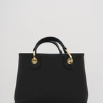 Borsa a mano donna in pelle nera EW000361 AF12103MC032 EMPORIO ARMANI 
