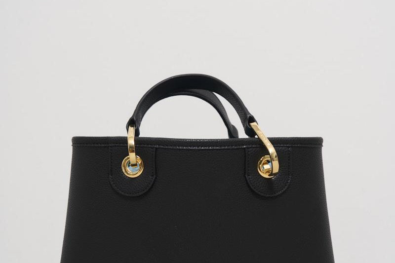 Borsa a mano donna in pelle nera EW000361 AF12103MC032 EMPORIO ARMANI 