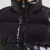 Piumino uomo in nylon lucido nero HUY015 0009 PYRENEX 