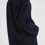 Cappotto donna doppiopetto blu notte JULIE NAVY BLUE ACCADEMIE TESSILI 