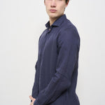 Camicia uomo blu X66TNW UE7 ACCADEMIE TESSILI 