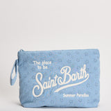 Pochette donna Aline sangallo celeste ALINESANGALLOL 00549L MC2 SAINT BARTH 