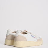 Sneakers donna medalist low in suede e bianca AULW LS33 AUTRY 