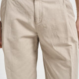 Pantalone uomo con pinces beige MANHA 300512523 BRIGLIA 