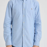 Camicia uomo Oxford celeste 710549084 007 RALPH LAUREN 