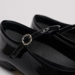 Ballerina in pelle finitura lucida FLRAZS08FL BLACK AEYDE 