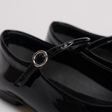 Ballerina in pelle finitura lucida FLRAZS08FL BLACK AEYDE 