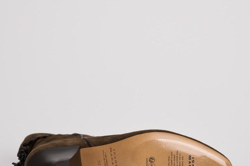 Stivale in camoscio drappeggiato BO0188FB C1A20S50BZ ISABEL MARANT 
