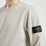 Felpa uomo girocollo grigio chiaro 6100060 S0051V0061 STONE ISLAND 