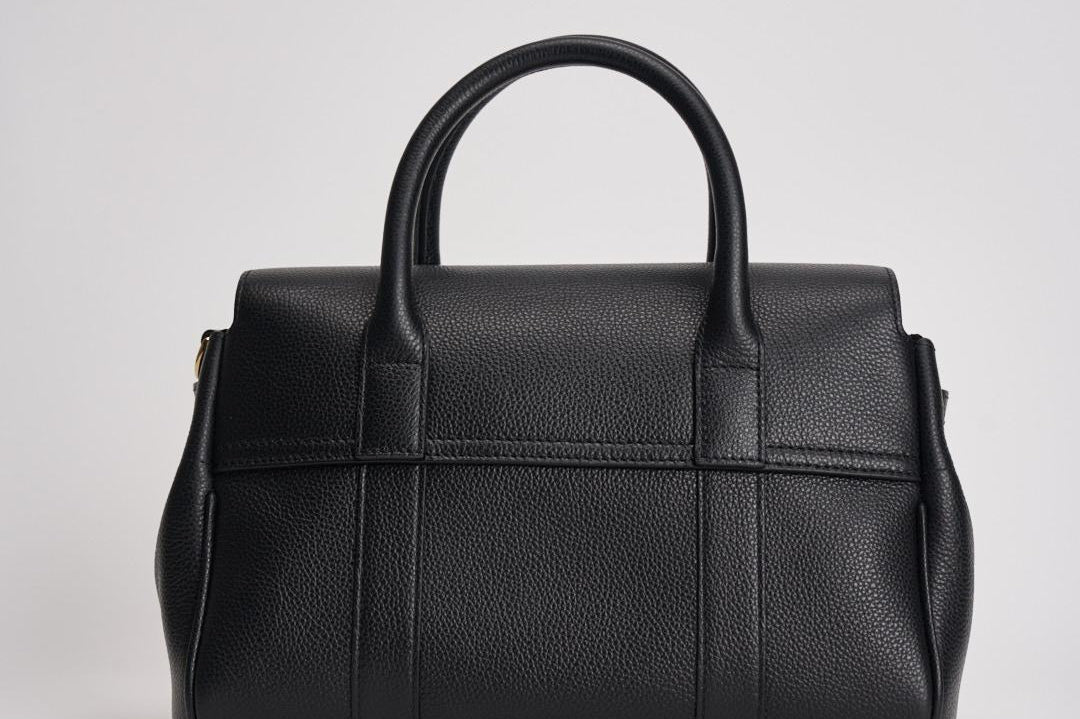 Borsa donna small Bayswater Satchel nera HH9216 A100 MULBERRY 