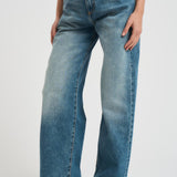Jeans Poppy donna in denim chiaro POPPY AGEDSTONE ICON DENIM 
